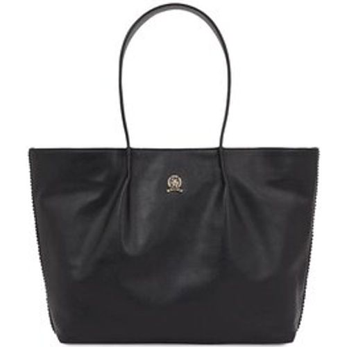 Crest Leather Tote AW0AW15230 - Tommy Hilfiger - Modalova