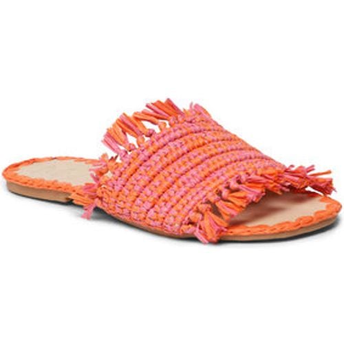 Fringed Knots Raffia Leather Sandals V 3.2 Y0 - Manebi - Modalova