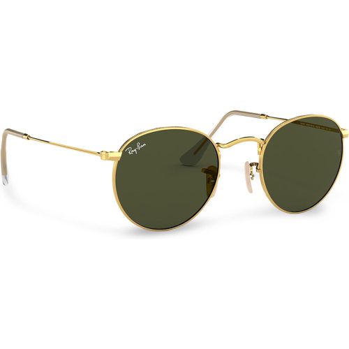 Occhiali da sole Round Metal 0RB3447 001 - Ray-Ban - Modalova