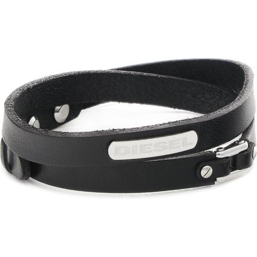 Bracciale Diesel DX0971040 Nero - Diesel - Modalova