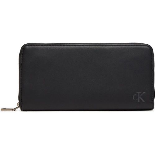 Portafoglio grande da donna Block Zip Around Pu K60K612704 - Calvin Klein Jeans - Modalova