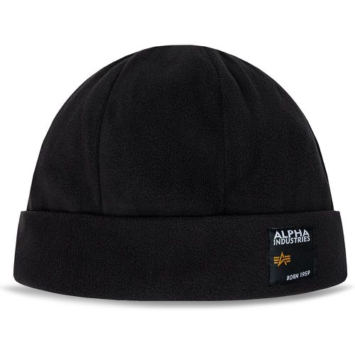 Berretto Label Fleece Beanie 118937 - alpha industries - Modalova