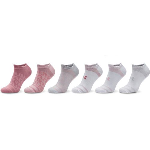 Set di 6 paia di pedulini da donna UA Essential 1382611 - Under Armour - Modalova