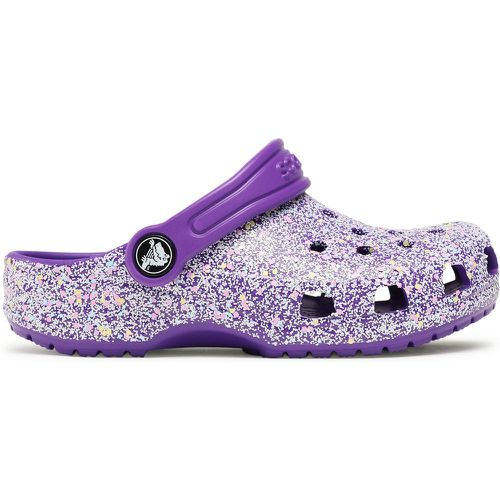 Ciabatte Classic Glitter Clog K 206993 Neon Purple/Multi 573 - Crocs - Modalova
