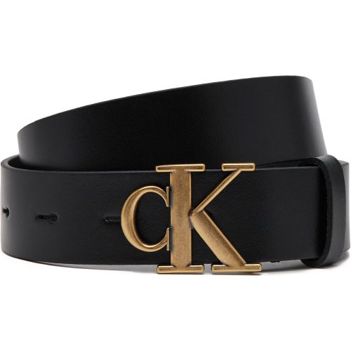 Cintura da donna Monogram Placque Buckle 30Mm LV04K7002G - Calvin Klein Jeans - Modalova