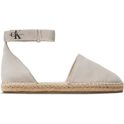 Espadrillas Ankle Espadrille YW0YW01027 Écru - Calvin Klein Jeans - Modalova