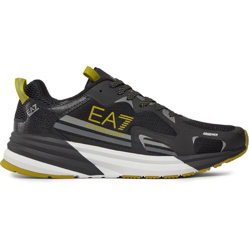 Sneakers X8X156 XK360 S888 Black+Golden Lime - EA7 Emporio Armani - Modalova