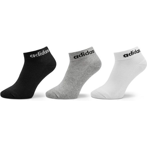 Calzini corti unisex Linear Ankle Socks Cushioned Socks 3 Pairs IC1304 - Adidas - Modalova