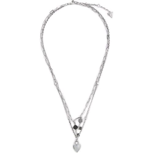 Collana Guess JUBN04 216JW Argento - Guess - Modalova