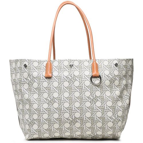 Borsetta Canvas Basketweave Tote 139623 - TORY BURCH - Modalova