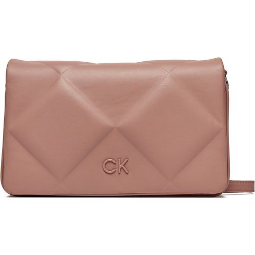 Borsetta Re-Lock Quilt Shoulder Bag K60K611021 Ash Rose VB8 - Calvin Klein - Modalova