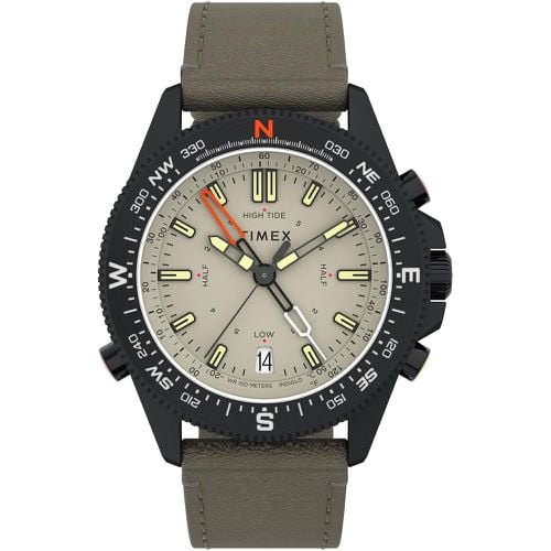 Orologio Tide-Temp-Compass 43mm Eco-Friendly Strap TW2V21800 - Timex - Modalova