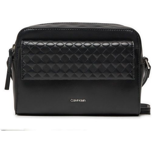 Borsetta Calvin Mini Quilt Camera Bag K60K611884 Ck Black BEH - Calvin Klein - Modalova