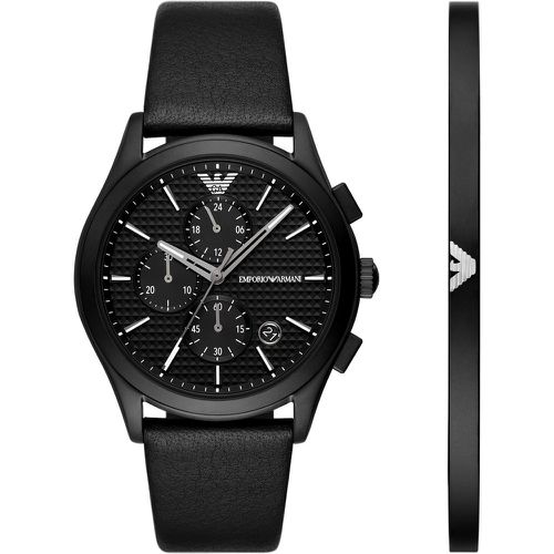 Set orologio e braccialetto Paolo Gift Set AR80070SET - Emporio Armani - Modalova
