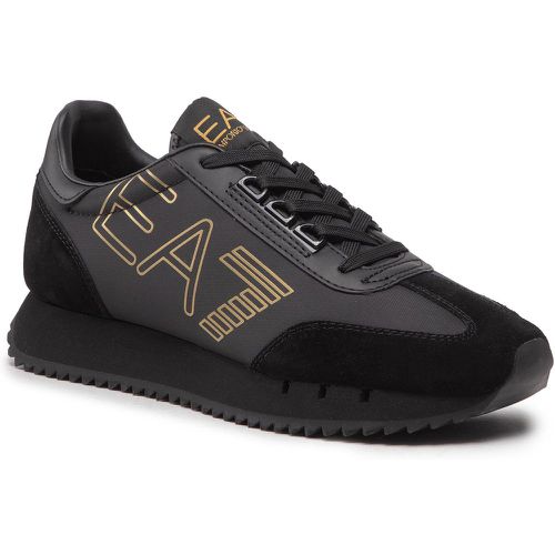 Sneakers X8X101 XK257 M701 Triple Black/Gold - EA7 Emporio Armani - Modalova