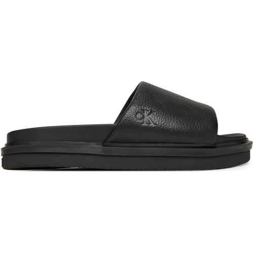 Ciabatte Flat Molded Slide Sandal Lth YM0YM01225 - Calvin Klein Jeans - Modalova