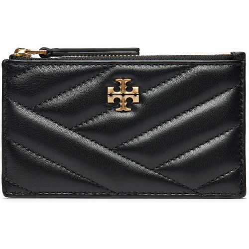 Custodie per carte di credito Kira Chevron Zip Card 156556 - TORY BURCH - Modalova