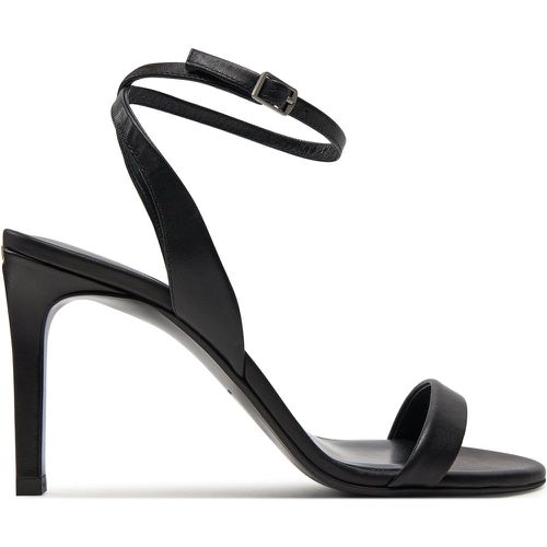 Sandali Heel Sandal 90 Lth HW0HW01945 Ck Black BEH - Calvin Klein - Modalova