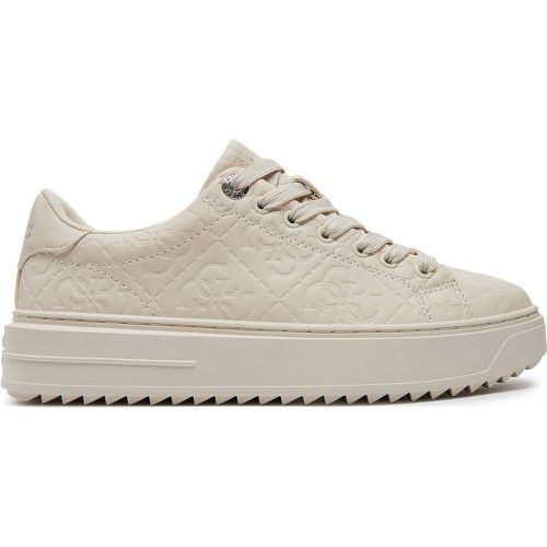 Sneakers Guess FLTDE9 FAL12 Écru - Guess - Modalova