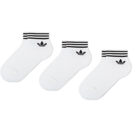 Set di 3 paia di calzini corti unisex Tref Ank Sck Hc EE1152 White/Black - Adidas - Modalova