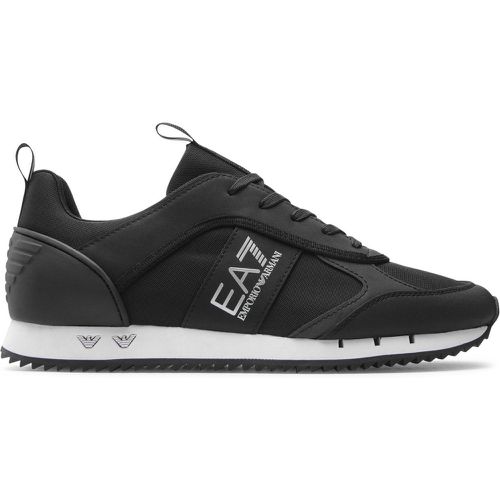 Sneakers X8X027 XK219 Q739 Black/Silver/White - EA7 Emporio Armani - Modalova