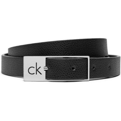 Cintura da donna Ck Cut Square Buckle 2.0_Caviar K60K612864 - Calvin Klein - Modalova