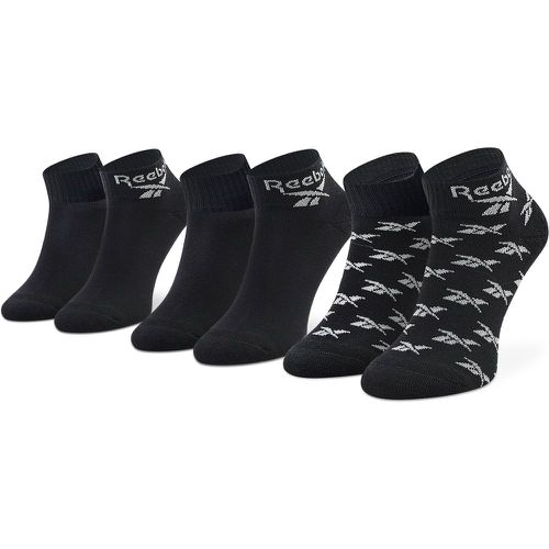 Set di 3 paia di calzini lunghi unisex Cl Fo Ankle Sock 3P GG6675 - Reebok - Modalova