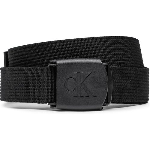 Cintura da uomo Logo Plaque Webbing Belt K50K510160 - Calvin Klein Jeans - Modalova