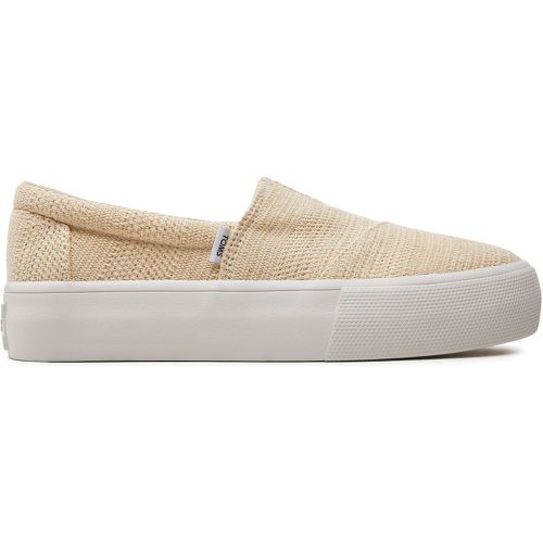 Scarpe sportive Alp Fenix Platform Slip On 10020723 Écru - TOMS - Modalova