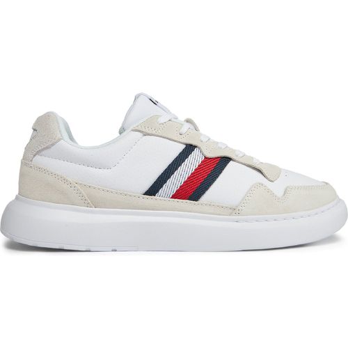 Sneakers Light Cupsole Lth Mix Stripes FM0FM04889 - Tommy Hilfiger - Modalova