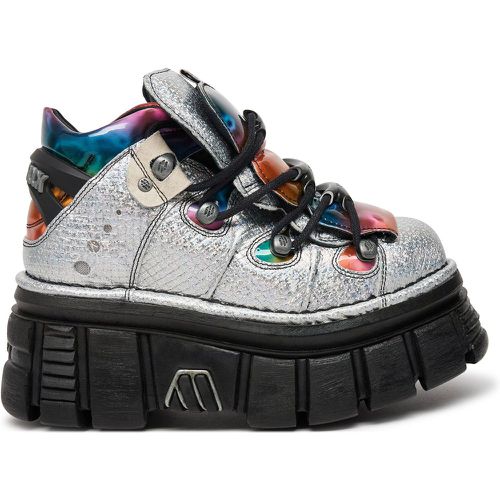 Sneakers NEW ROCK M-106-C52 Argento - New Rock - Modalova