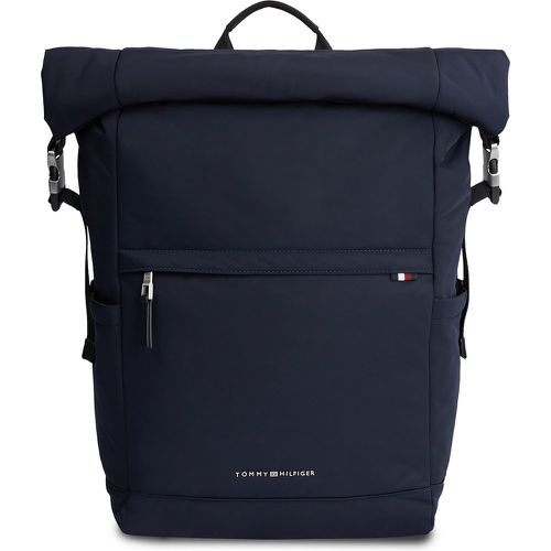 Zaino Th Signature Rolltop Backpack AM0AM12221 - Tommy Hilfiger - Modalova