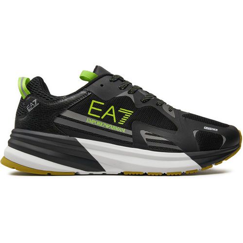 Sneakers X8X156 XK360 N544 Black+Acid Lime - EA7 Emporio Armani - Modalova