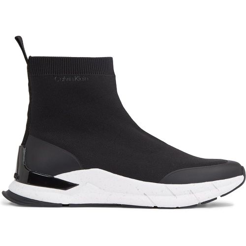 Sneakers Sockboot Runner HM0HM01241 Black/Bright White BEH - Calvin Klein - Modalova