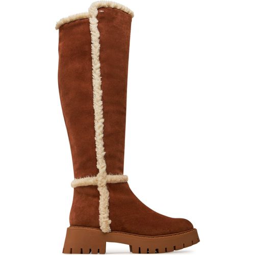 Stivali Asher Suede and Faux Shearling Boot 40F4ASFB6S - MICHAEL Michael Kors - Modalova