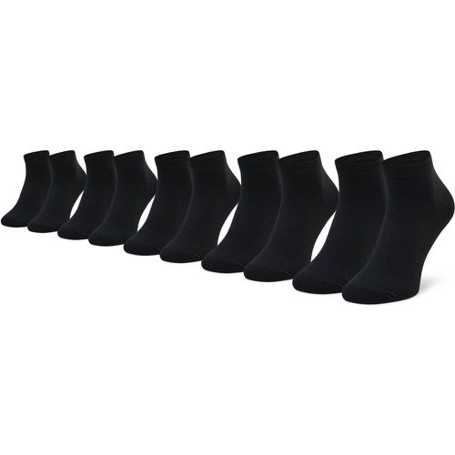 Set di 5 paia di calzini corti da uomo Jacbasic 12206139 Black With Detail - Jack&Jones - Modalova
