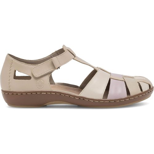 Sandali Rieker 45869-60 Beige - Rieker - Modalova