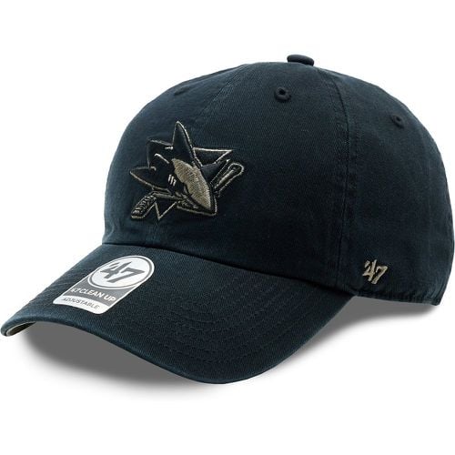 Cappellino NHL San Jose Sharks Ballpark Camo '47 CLEAN UP H-BPCAM22GWS-BK - 47 Brand - Modalova