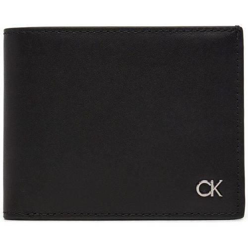 Portafoglio grande da uomo Metal Ck Bifold 5Cc K50K512294 - Calvin Klein - Modalova