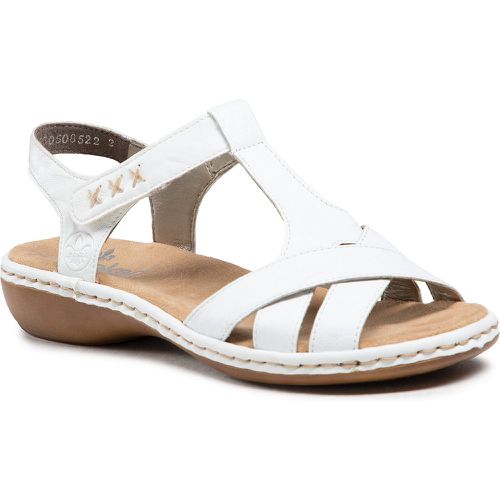 Sandali Rieker 65919-80 Bianco - Rieker - Modalova