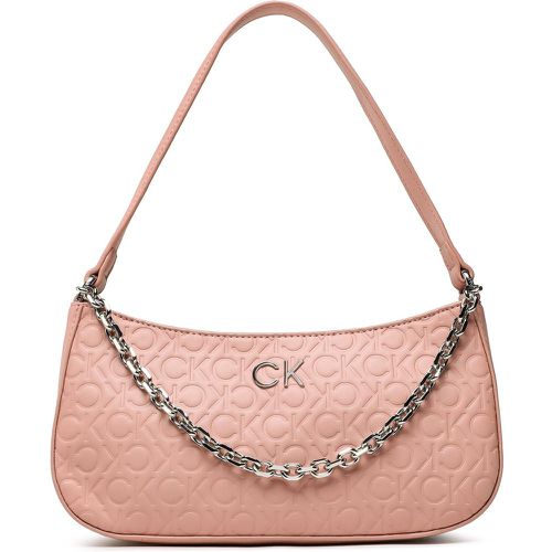 Borsetta Re-Lock Shoulder Bag Emb Mono K60K610204 - Calvin Klein - Modalova