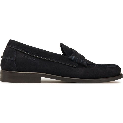 Mocassini Classic Hilfiger Suede Loafer FM0FM05363 - Tommy Hilfiger - Modalova