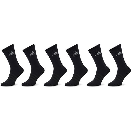 Set di 6 paia di calzini lunghi unisex Cushioned IC1316 Black/White - Adidas - Modalova