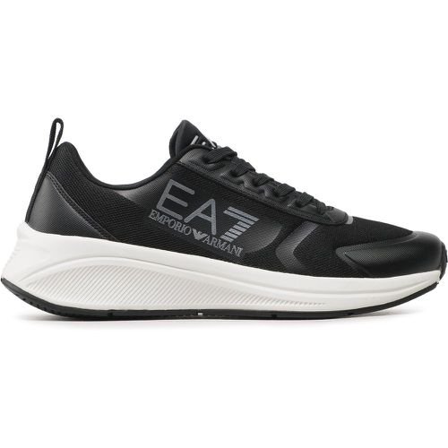 Sneakers X8X125 XK303 N763 Black/Silver - EA7 Emporio Armani - Modalova