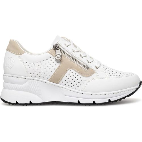 Sneakers Rieker N6304-80 Bianco - Rieker - Modalova