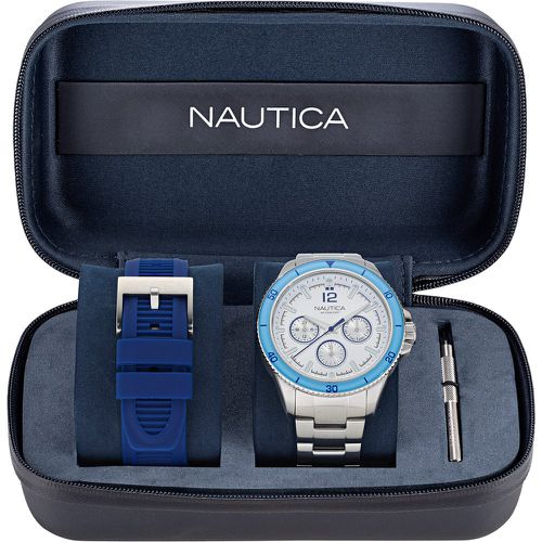 Orologio Nautica NAPWRS405 Argento - Nautica - Modalova