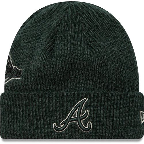 Berretto Atlanta Braves World Series Patch Cuff Knit Beanie 60580730 - new era - Modalova