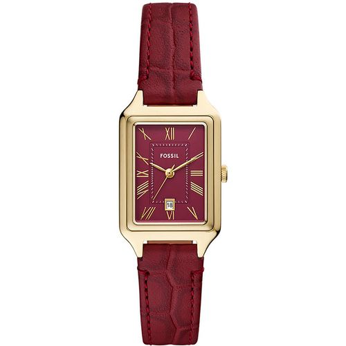 Orologio Fossil Raquel ES5383 Rosso - Fossil - Modalova