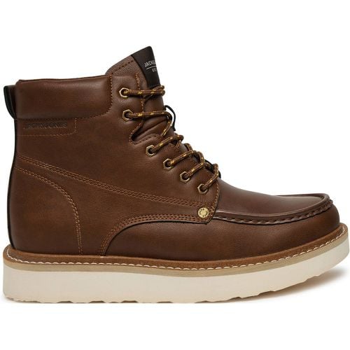 Scarponcini Jfwarchway Pu Moc Boot Lace-Up Boots 12257971 - Jack&Jones - Modalova