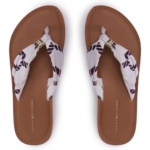 Infradito Th Elevated Beach Sandal Print FW0FW07164 Écru - Tommy Hilfiger - Modalova